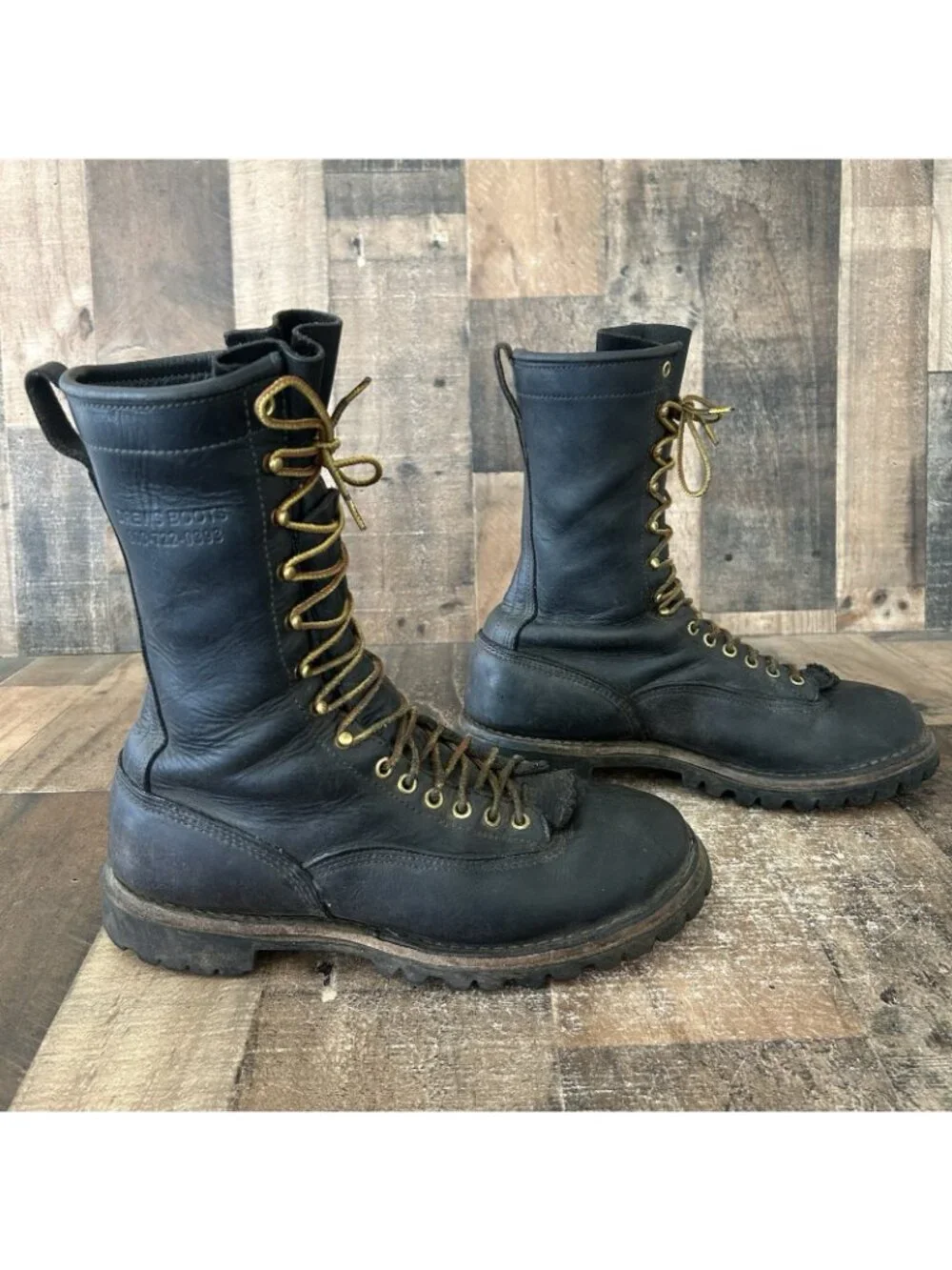 Drews Soft Toe Logger Linesman Work Boots Mens 9 E